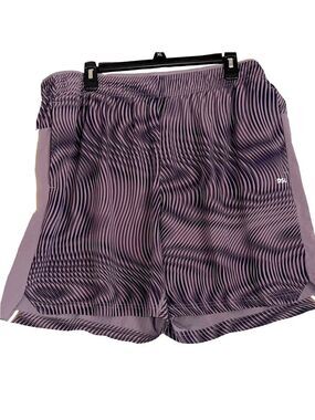 DSG Men's Striped Black and Gray Athletic Shorts, New no tags